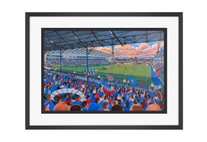 Boundary Park Stadium Fine Art Print - Oldham Athletic FC